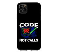 Programmer Code Not Calls Introvert Developer Coque pour iPhone 11 Pro Max