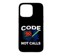 Programmer Code Not Calls Introvert Developer Coque pour iPhone 15 Pro Max