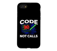 Programmer Code Not Calls Introvert Developer Coque pour iPhone SE (2020) / 7/8