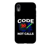Programmer Code Not Calls Introvert Developer Coque pour iPhone XR
