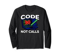 Programmer Code Not Calls Introvert Developer Manche Longue
