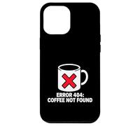 Programmer Coder Error 404 Coffee Not Found Tech Coque pour iPhone 12 Pro Max