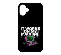 Programmer Coder It Works on My Machine Coque pour iPhone 16 Plus