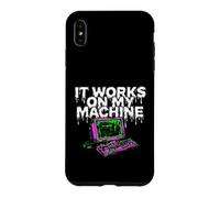 Programmer Coder It Works on My Machine Coque pour iPhone XS Max