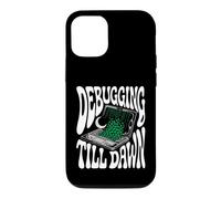 Programmer Debugging Till Dawn Late Night Coding Design Coque pour iPhone 12/12 Pro