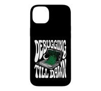 Programmer Debugging Till Dawn Late Night Coding Design Coque pour iPhone 14 Plus