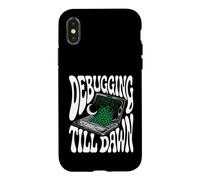 Programmer Debugging Till Dawn Late Night Coding Design Coque pour iPhone X/XS