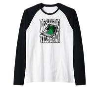 Programmer Debugging Till Dawn Late Night Coding Design Manche Raglan