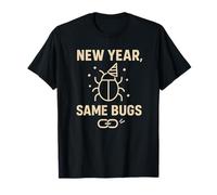 Programmer Developer Coding Humor Software Engineer New Year T-Shirt