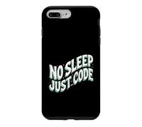 Programmer Developer No Sleep Just Code Coque pour iPhone 7 Plus/8 Plus