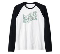 Programmer Developer No Sleep Just Code Manche Raglan
