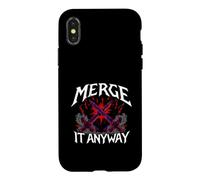 Programmer Humor Merge It Anyway Developer Coque pour iPhone X/XS