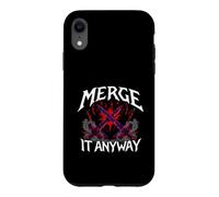 Programmer Humor Merge It Anyway Developer Coque pour iPhone XR