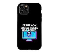 Programmer Introvert Error 404 Social Skills Not Found Coque pour iPhone 11 Pro