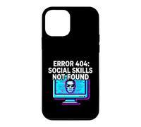 Programmer Introvert Error 404 Social Skills Not Found Coque pour iPhone 12 Mini