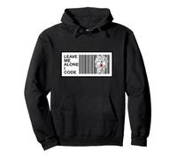 Programmer Leave Me Alone I Code Circuit Skull Sweat à Capuche