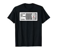 Programmer Leave Me Alone I Code Circuit Skull T-Shirt