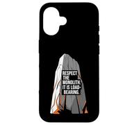 Programmer Monolith Architecture Load Bearing Legacy Code Coque pour iPhone 16