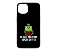 Programmer No Pull Requests Before Coffee Coque pour iPhone 13