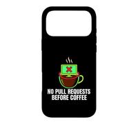 Programmer No Pull Requests Before Coffee Coque pour iPhone 17 Pro Max