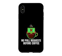Programmer No Pull Requests Before Coffee Coque pour iPhone XS Max