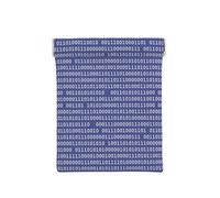 Programmeur Code Informatique Binaire Violet, Sac de Rangement pour Femmes, Portefeuille supérieur à Presser, Petit Porte-Monnaie, Pochette de Changement