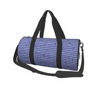 Programmeur Code Informatique Binaire Violet, Sac de Voyage de Grande capacité, Sac à Main Rond, Sac de Voyage de Sport, fourre-Tout, Sac de Fitness