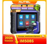 Programmeur de clés Autel MaxiIM IM508S tout-en-un, outils de programmation de clés IMMO, scanner de diagnostic, ajouter clé, toutes clés perdues, 2 ans de mises à jour IM508S