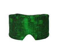 Programmeur de codage de données binaires,Masque pour les yeux bloquant la lumière Cache-yeux et cache-oreilles pour le sommeil