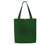 Programmeur de code circulaire binaire，Sacs d'épicerie réutilisables, sacs fourre-tout de grande capacité, sac à bandoulière en toile