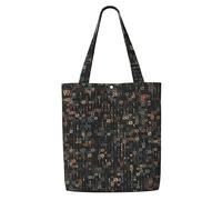 Programmeur de code informatique，Sacs d'épicerie réutilisables, sacs fourre-tout de grande capacité, sac à bandoulière en toile