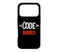 Programmeur Développeur - Code Tag Blooded - Codage codeur Coque pour iPhone 17 Pro