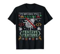 Programmeur Développeur de logiciels Ugly Christmas, It's Not A Bug T-Shirt