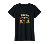 Programmeur Humour I Run on Coffee and Dry Shampoo T-Shirt