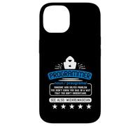 Programmeur Magicien Magicien Résoudre Les problèmes Coque pour iPhone 14