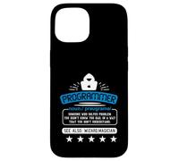 Programmeur Magicien Magicien Résoudre Les problèmes Coque pour iPhone 15