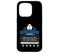 Programmeur Magicien Magicien Résoudre Les problèmes Coque pour iPhone 15 Pro