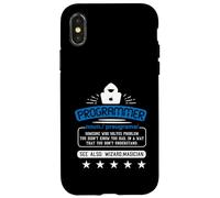 Programmeur Magicien Magicien Résoudre Les problèmes Coque pour iPhone X/XS