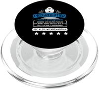 Programmeur Magicien Magicien Résoudre Les problèmes PopSockets PopGrip pour MagSafe