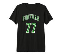 Programmeur vétéran Design Fortron 77 Langage de Programmation T-Shirt Haut de Gamme