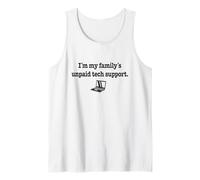 Programmeur Y2K de Soutien Technique Non payé I'm My Family Débardeur