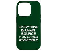 Programmez Tout en Open Source si Vous Savez Lire l'assemblage Coque pour iPhone 14 Pro
