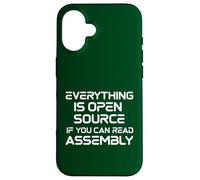 Programmez Tout en Open Source si Vous Savez Lire l'assemblage Coque pour iPhone 16
