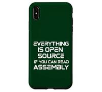 Programmez Tout en Open Source si Vous Savez Lire l'assemblage Coque pour iPhone XS Max