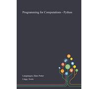 Programming For Computations - Python