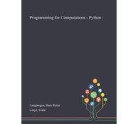 Programming For Computations - Python