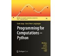 Programming For Computations - Python