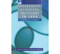Programming Language Processors In Java