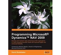 Programming Microsoft Dynamics Nav 2009