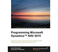 Programming Microsoft Dynamics(Tm) Nav 2015